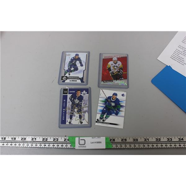 4 - Mixed Lot of Hockey Cards