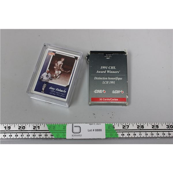 1991 CHL AWARD WINNER CARDS & OTHER MISC CARDS