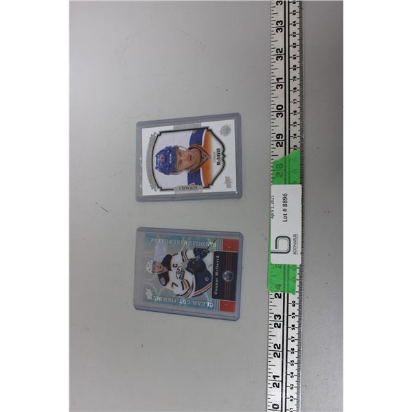 2X THE MONEY/ CONNOR MCDAVID CARDS