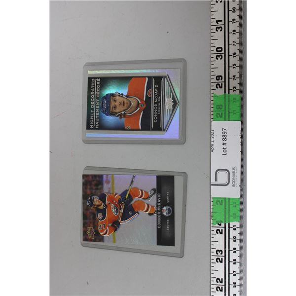 2X THE MONEY/ TIM HORTONS CONNOR MCDAVID CARDS