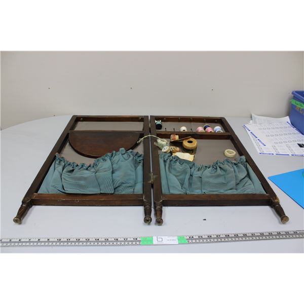 1920's - 1930;s Sewing Compartment