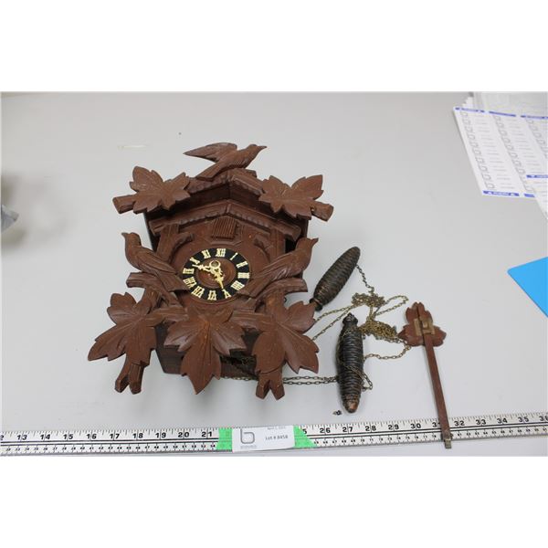 Coo-coo Clock with weights