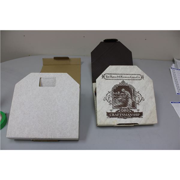 (2X THE MONEY) Our garden, diddle diddle Dumpling collectors plates