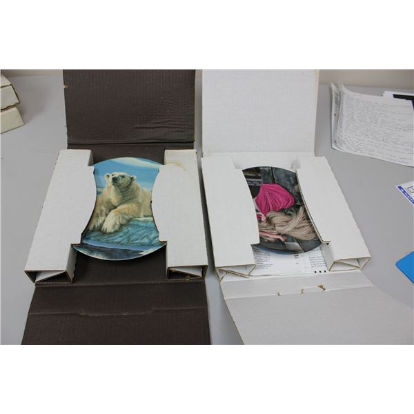 Rupunzle and The Polar Bear collector plates