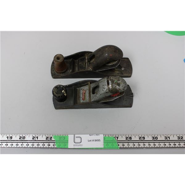 2 Stanley Handyman metal wood planes