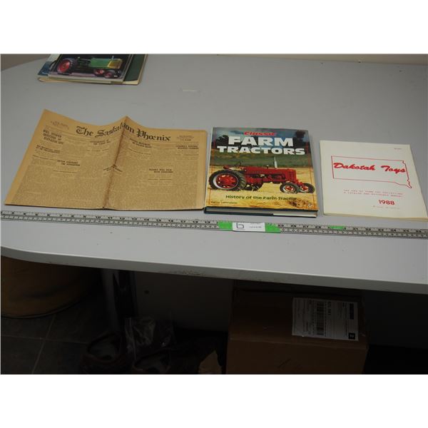 Tractor Book Star Phoenix Sept 23 1913, farm toy book