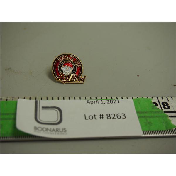 Red Head Gasoline Pin