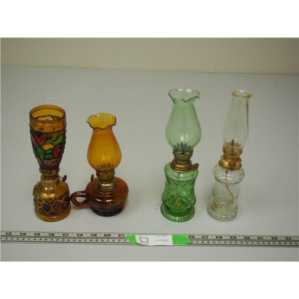 (2X THE MONEY) (4) Mini Lamps