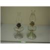 Image 1 : (2X THE MONEY) Vintage Oil Lamps (2)