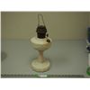 Image 1 : Vintage Aladdin Milk Glass Oil Lamp