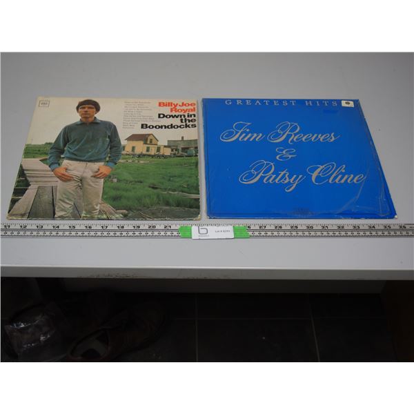 Billy Joe Royal and Jim Reeves & Patsy Cline Records (Billy Joe Royal Scratched)