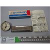 Image 2 : Bluesband Hohner Harmonica, Harmonica Book Plus Compass