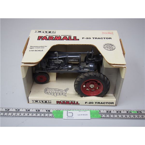 Ertl Farmall F-20 Tractor 1/16 Scale