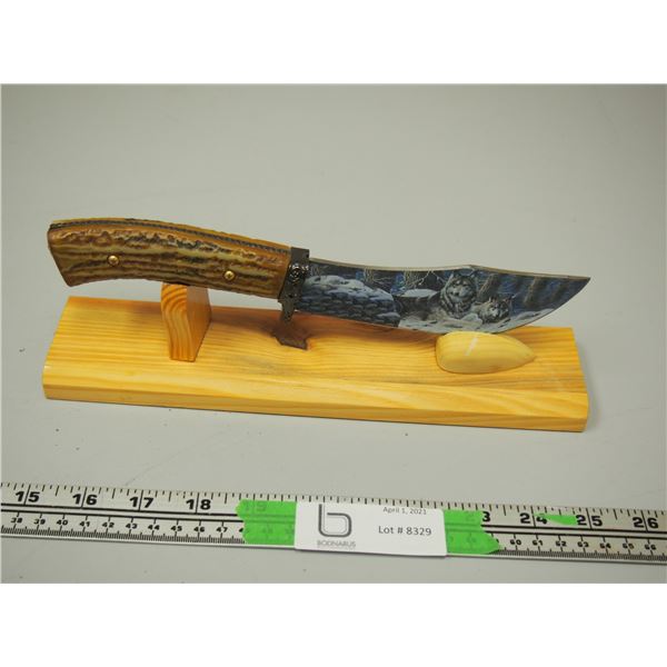Decorative Knife in Stand