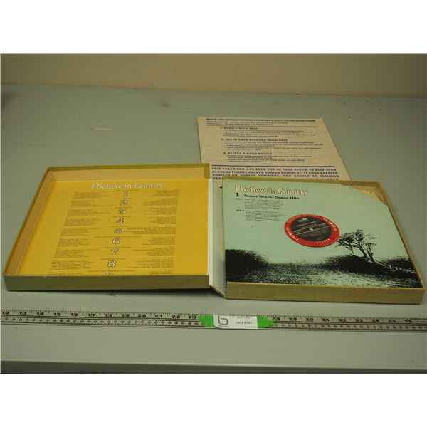 I Believe In Country Reader's Digest 9 Record Set