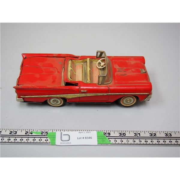 Vintage Ford Car Battery Powered (9in long)