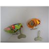 Image 2 : Windup Toy Chickens (Both Working) with Keys (added video)