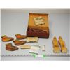 Image 2 : (2) Wooden Carvings, Wooden Ducks, Old Seed Packages plus misc