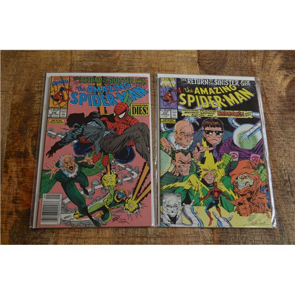 Amazing Spiderman 336 337