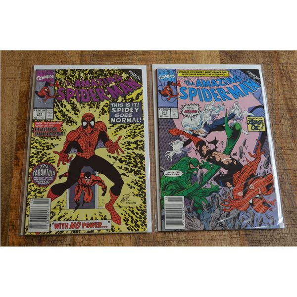 Amazing Spiderman 341 342
