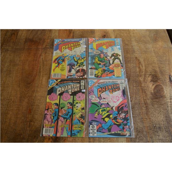 Phantom Zone 1-4 Comic Books