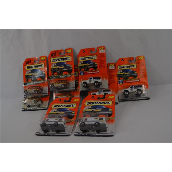 Matchbox Chevy Tahoe + Campers