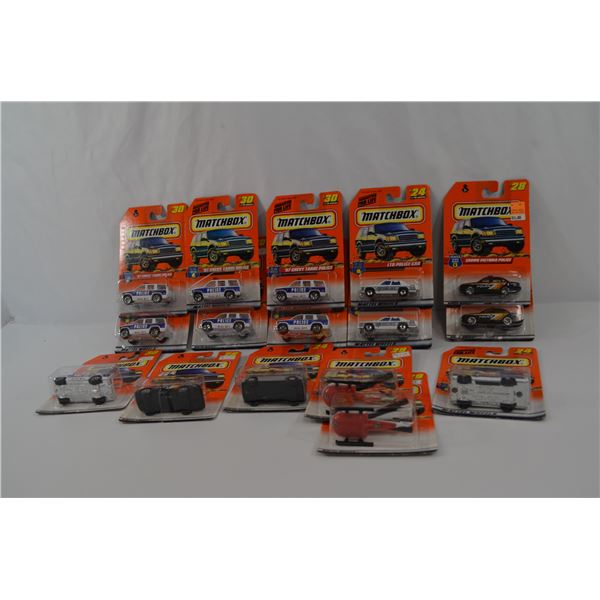 Matchbox Police Cars
