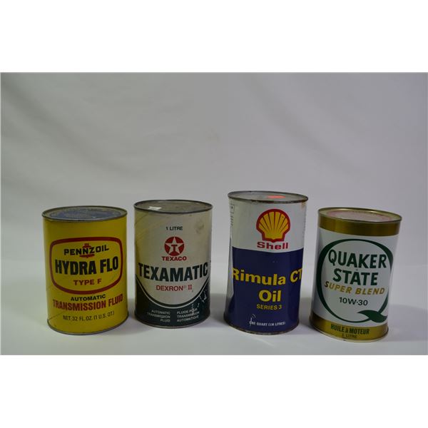 4 Oil cans