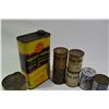 Image 5 : Vintage Oil and Lubricant Cans