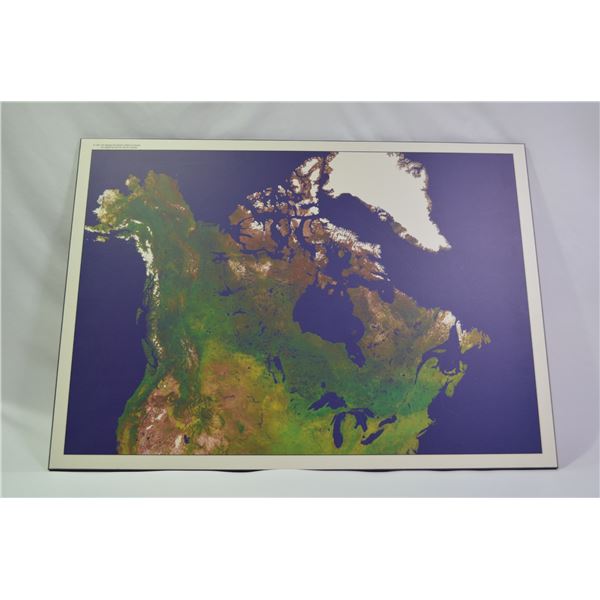 Canada Satellite Map