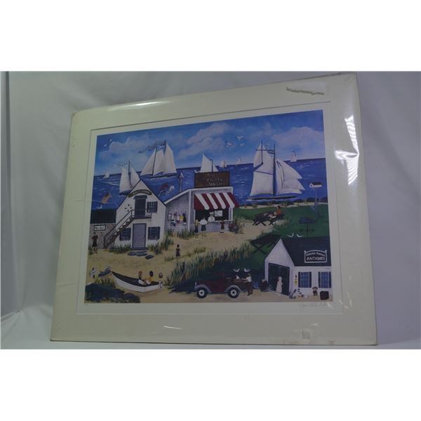 Signed Lithograph J Wasilewski