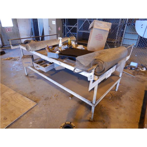 SHOP TABLE 8' L x 4' W x 3' H