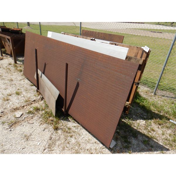 MISC SHEET METAL W/ RACK