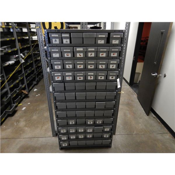 6' METAL SHELF W/ HOSE FITTINGS