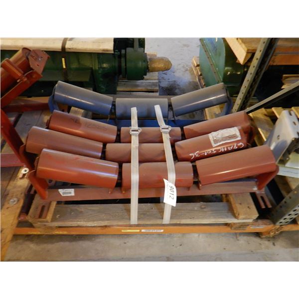 (2) 5" CONVEYOR IDLER