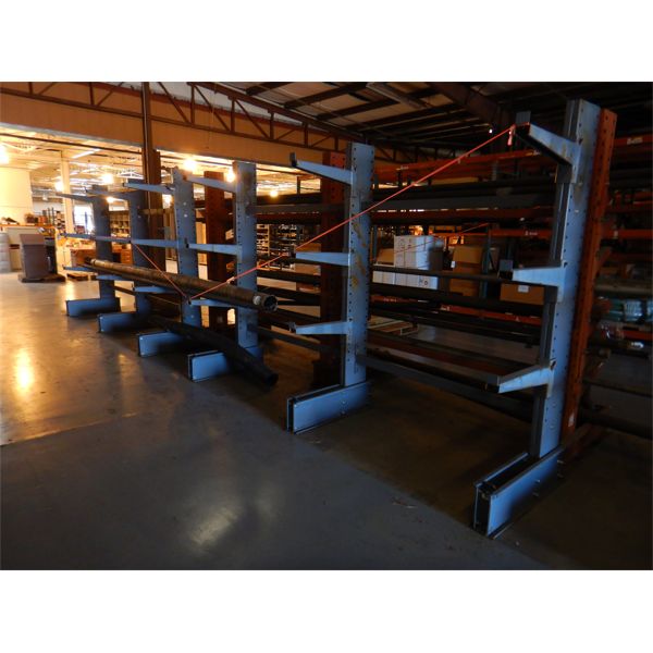 (2) PIPE RACK W/ MISC PIPE