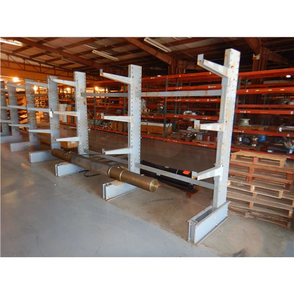 (2) PIPE RACK W/ SHAFT