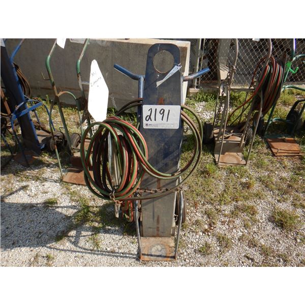 OXYGEN/ ACYTELENE CART