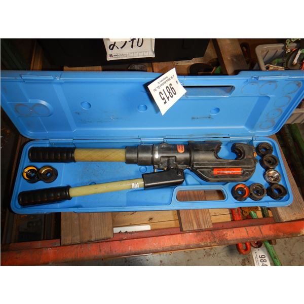 MANUAL HYD CRIMPER W/ DIES