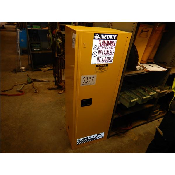 JUSTRITE FLAMMABLE STORAGE CABINET