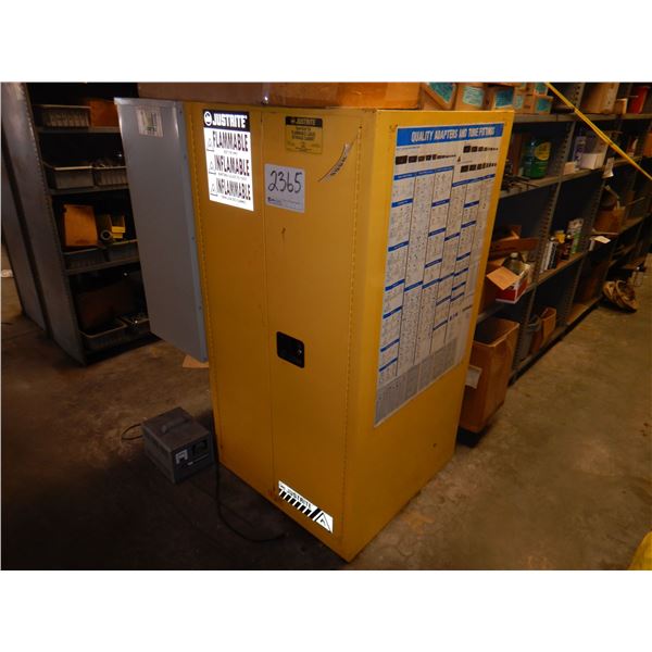 JUSTRITE FLAMMABLE STORAGE CABINET