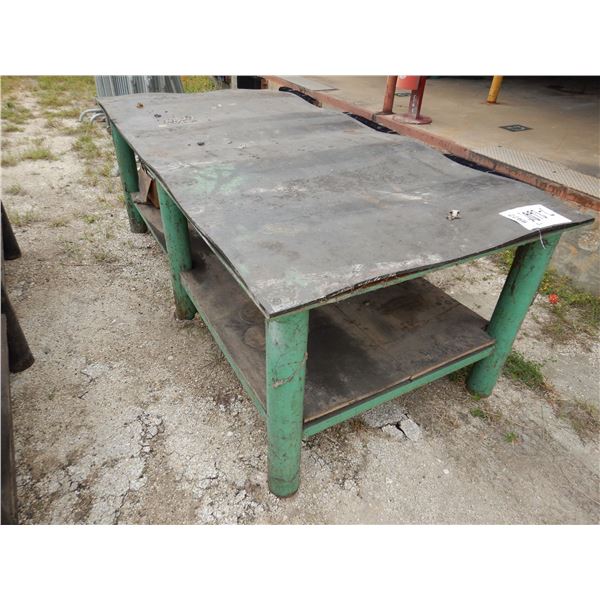 METAL TABLE, 4' x 8'