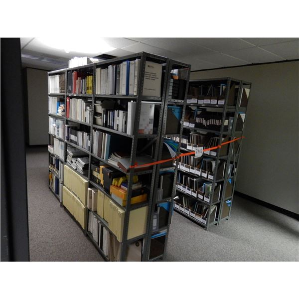 SHELVING W/ CONTENTS