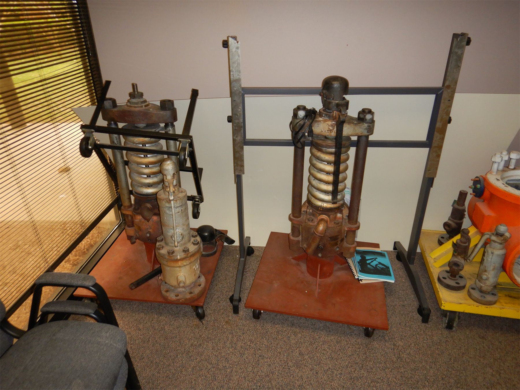 Beanch Table Spring Compressor TABLES, OFFICE CHAIRS, SPRING COMPRESSORS - J.M. Wood Auction Company, Inc.