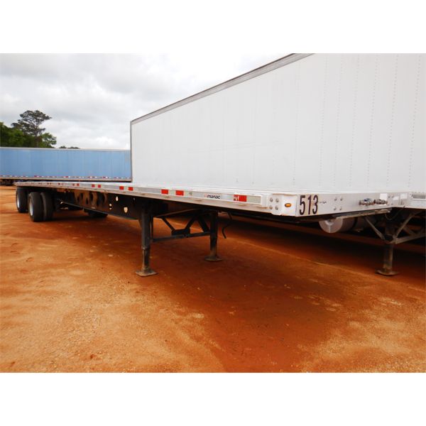 2012 MANAC CFB48 Flatbed Trailer