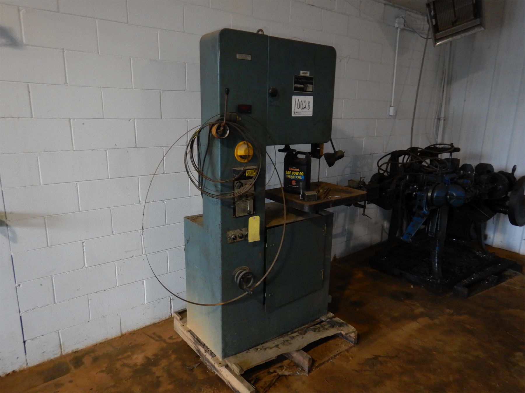 1999 SAW KING KV50 VERTICAL BAND SAW Shop Equipment J.M. Wood