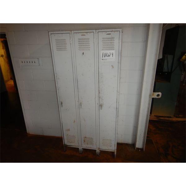 3 DOOR LOCKERS, Selling Offsite: Located in Birmingham, AL