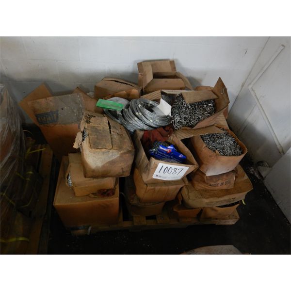 HOOKS, RUNNER CHAIN, GALVANIZED WIRE, Selling Offsite: Located in Birmingham, AL