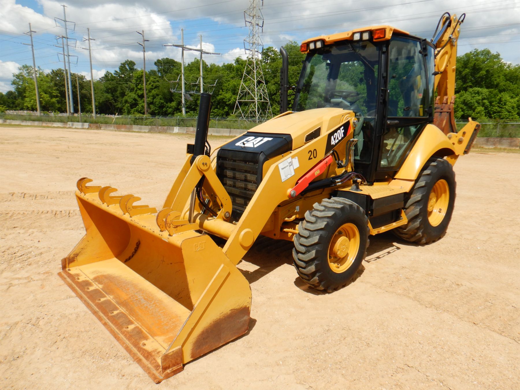 2014 CAT 420F Backhoe - J.M. Wood Auction Company, Inc.