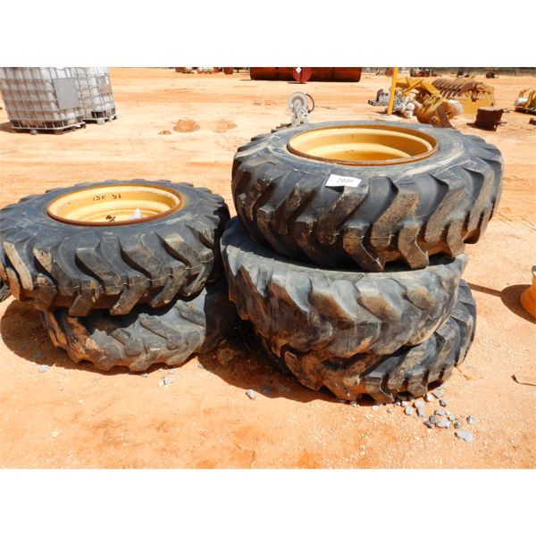(5) 15.5-25 TIRES, (COUNTY OWNED) (B-8)